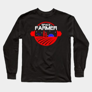 Space Farmer Long Sleeve T-Shirt